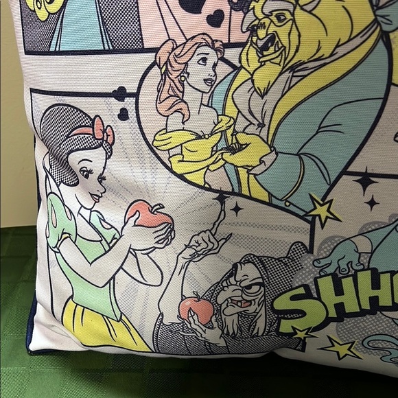 Disney Comic Style Pillow with Pastel Colors - Picture 9 of 10